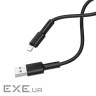 Кабель BOROFONE BX31 Soft silicone Lightning devices 1m. Black (BX31LB)