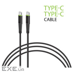 Кабель Intaleo CBFLEXTT1 USB Type-C - USB Type-C (M/M), 1.2 м , Black (1283126504082)