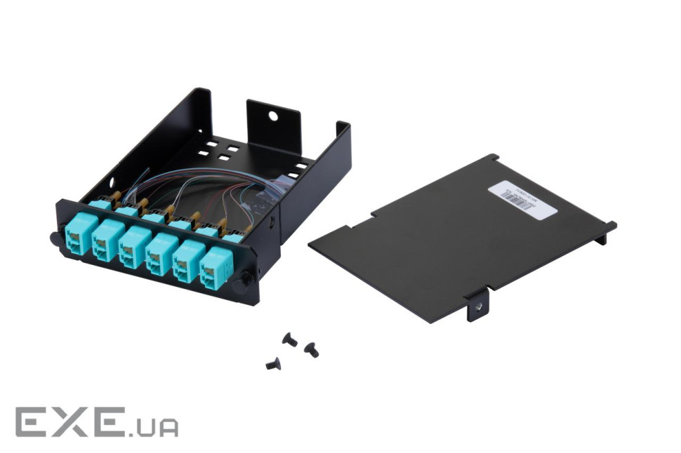 Панель 6xLC Duplex OM3/OM4 та 12xLC OM4 Pigtail (FCSZO-12-10P)