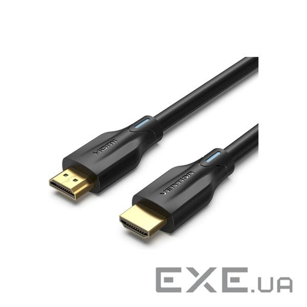 Кабель Vention HDMI - HDMI, v2.1, 8K 60Hz, 4K 120Hz, 2K 144Hz, 1080P 160Hz 3 м (AANBI)