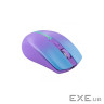Мишка Defender Mystery MM-301, бездротова Bluetooth+2.4G, 1600 dpi., 4кн., 500mAh, LED, фіол (52301)
