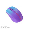 Мишка Defender Mystery MM-301, бездротова Bluetooth+2.4G, 1600 dpi., 4кн., 500mAh, LED, фіол (52301)