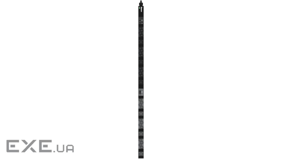 Блок розеток PDU 32A, 1ф ,7,4kVA,, 24хC13+6xC19, шнур 3м IEC 60309 (P30B06M)
