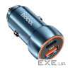 Зарядний пристрій HOCO Z46A USB-A/Type-C Sapphire Blue (6931474770349)