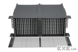 Полиця з організатором 19" 4U на 24 касети по 24 жили (FLEX4U12)