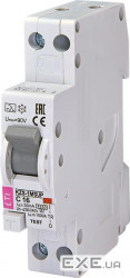 Дифференційний автоматичний вимикач ETI KZS-1M SUP C 16 / 0,03 тип A (6kA) (верхнє з"єднан (2175724) (2175724)
