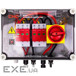 Панель відключення PV CNC 2in-2out YCX8-DIS 2/2 32/32 DC1000 (NV822294) PV CNC 2in-2out YCX8-DIS 2/2 32/32 DC1000 (NV822