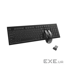 Комплект (клавиатура, мышь) беспроводной Meetion C4120 Little Black (MT-C4120LITTLE-A-RUA)