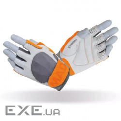 Рукавички для фітнесу MadMax MFG-850 Crazy Grey/Orange XL (MFG-850_XL)