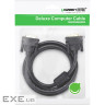 Кабель мультимедійний DVI M to DVI M 3.0m 24+1pin DV101 black Ugreen (11607)