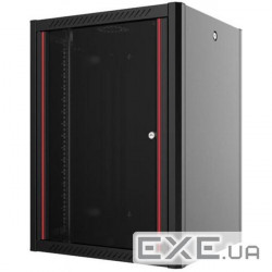 Шафа настінна Mirsan WTN 19" 9U 600x450, RAL 9005 (MR.WTN09U45DE.01)
