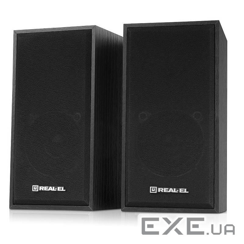 Акустична система REAL-EL S-202 USB Black (EL121200019)