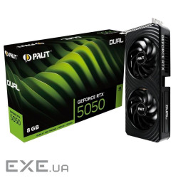 Відеокарта PALIT GeForce RTX 5050 Dual 8GB (NE65050019P1-GB2070D)