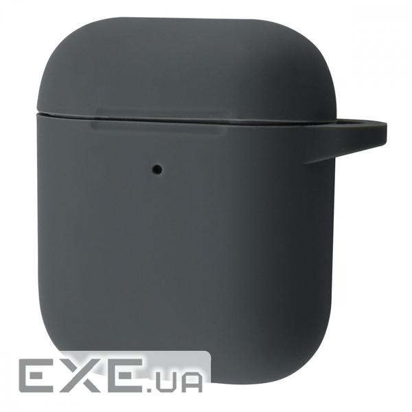 Чохол Silicone Case New for AirPods 1/2 dark gray (27186 dark gray)
