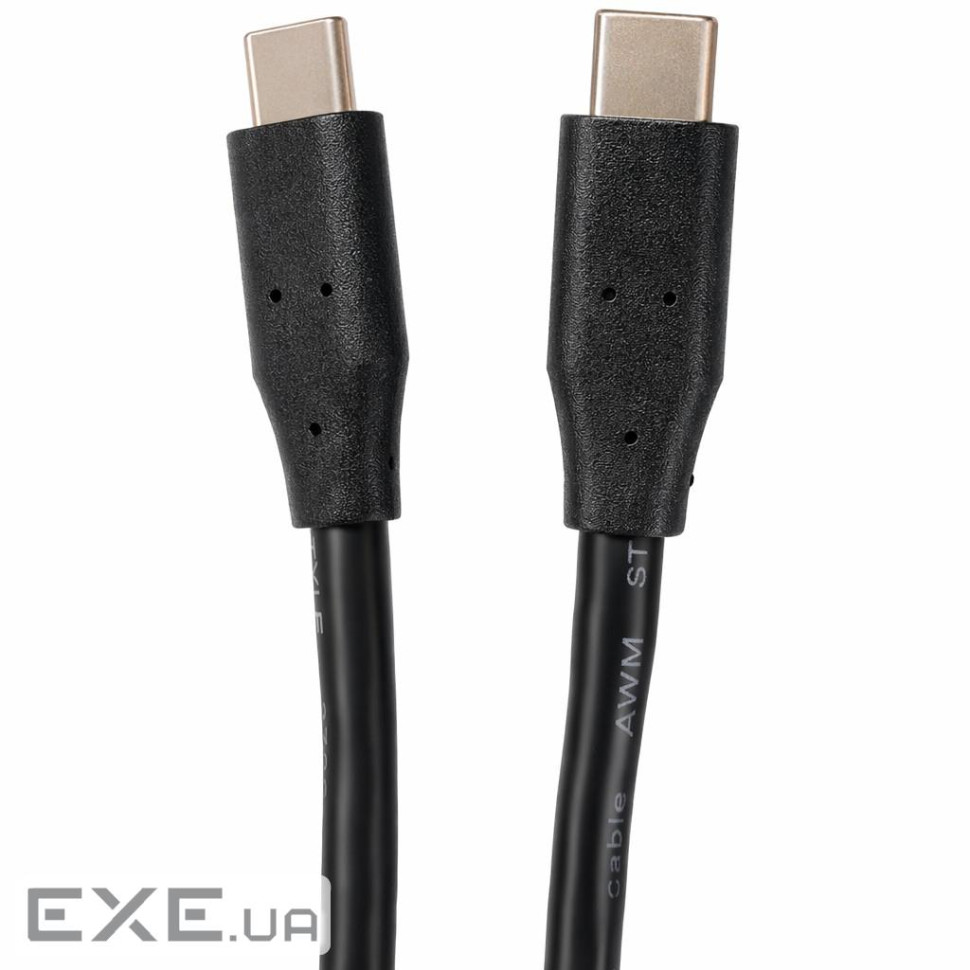 Кабель USB 2.0 Type-C M-M, 2м 60W чорний (KD-UCUC3002-2m)