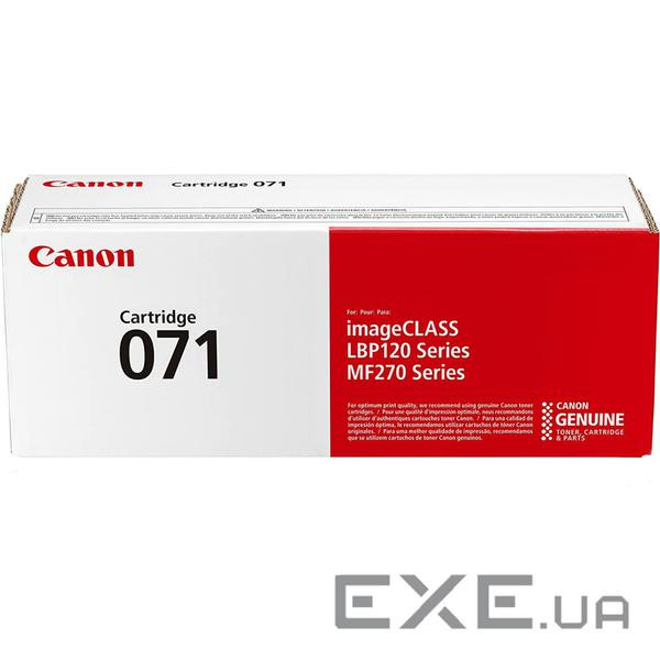 Картридж Canon 071 Black 1.2К (5645C001) (5645C001/5645C002)