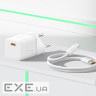 СЗУ Baseus GaN5 Mini Fast Charger Type-C 25W (З кабелем Type-C to Type-C 100W 1m) (P10110909113-01)