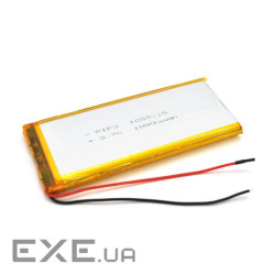 Літій-полімерний акумулятор 10*55*125mm (Li-ion 3.7В 10000мА&middot,год) (1055125) ) (1055125)