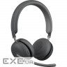 Навушники Logitech Zone 2 for Business Wireless/Bluetooth UC Graphite (981-001152)