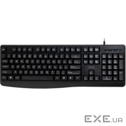 Клавіатура AOC KB120B USB UA Black (KB120B/97)