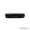 Батарея універсальна AWEI 10000mAh P20K, 12W, Black (6954284009744)