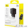 Зарядний пристрій Baseus 1xUSB-C 20W black (P10111602113-00)