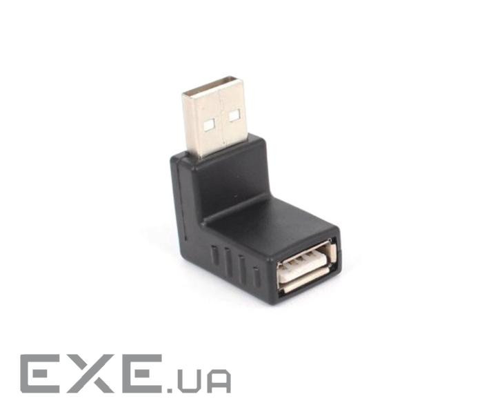Перехідник обладнання USB2.0 A M/F,адаптер 90ёвверх,чорний (62.09.8231-1) (62.09.8231-1)