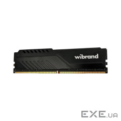 Модуль пам"яті для комп"ютера DDR5 16GB 4800 MHz Heatsink Black Wibrand (WI4800DDR5D/16GB)
