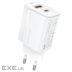 Зарядное устройство Foneng EU66 (USBх3A, USB-Cх3A) 20W White (EU66-CH-W)