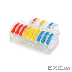 Клемна колодка з натискними затискачами 3х9-проводу LT-933 для розподільчих коробок, 4 (LT-933T / 5)