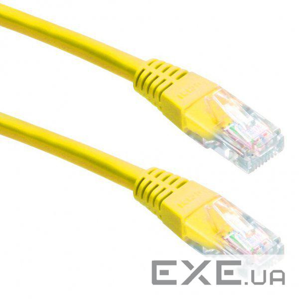 Патч-корд екранованому RJ45 SFTP5e 5.0m ,patch AWG26 Gold Foll+Braiding,HQ (75.06.8068-80)