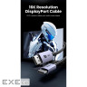 Кабель мультимедійний DisplayPort M to DisplayPort M 1.0m v2.1 16K DP118 black Ugreen (15383)