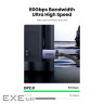 Кабель мультимедійний DisplayPort M to DisplayPort M 1.0m v2.1 16K DP118 black Ugreen (15383)
