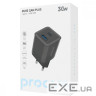 СЗУ Proove Pure GaN Plus 30W (Type-C + USB) black (WCPU30111201)