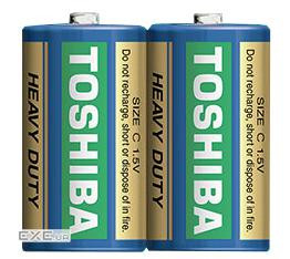 Батарейка TOSHIBA R14 коробка (00152671)