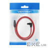 Кабель VENTION SATA кутовий 50см Red (KDDRD)