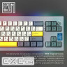 Клавіатура бездротова Epomaker Shadow-X 70% Flamingo Switch Hot-Swap (2.4G/BT/USB) LCD S (SHX-B-F)