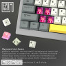 Клавіатура бездротова Epomaker Shadow-X 70% Flamingo Switch Hot-Swap (2.4G/BT/USB) LCD S (SHX-B-F)