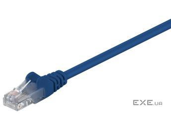 Патч-корд неекранованій RJ45 UTP5e 7.5m,patch AWG28 D=4.5mm Gold Protect,синій (75.06.8385-10)