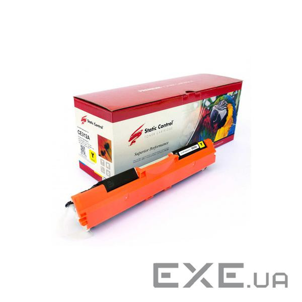 Картридж Static Control HP CE312A (126A)/CF352A (130A), Canon 729 yellow Parrot (002-01-VU312A)