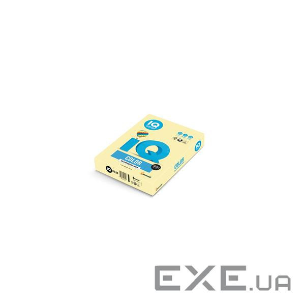Папір Mondi IQ color А4 pastel, 80g 500sheets, Yellow (YE23/A4/80/IQ)