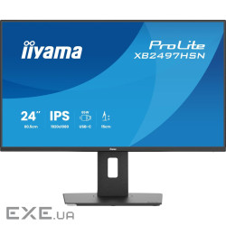 23.8" 16:9 IPS РК монітор, 1920х1080, 1 мс (MPRT), 100 Гц, 350 кд/м2, Adaptive Sync, (XB2497HSN-B1)