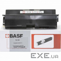 Тонер-картридж BASF Kyocera TK-130 Black (KT-TK130) (BASF-KT-TK130)