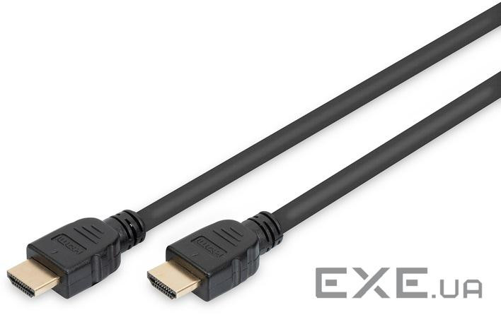 Кабель DIGITUS HDMI UHD 8K, w/Ethernet, type A M/M, 5 m (AK-330124-050-S)