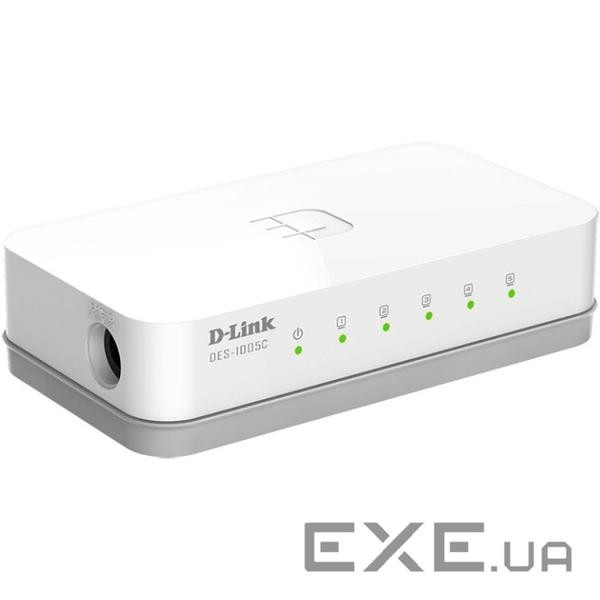 Комутатори D-LINK DES-1005C/B1A