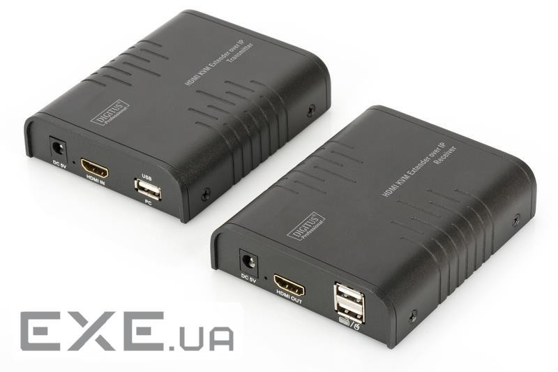 Подовжувач DIGITUS HDMI Full HD KVM over UTP set, 120 m (DS-55202)