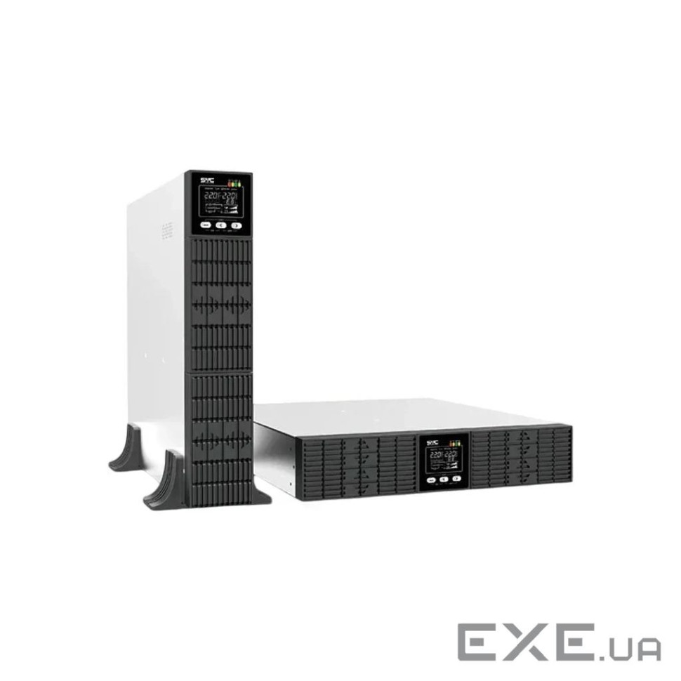 Джерело безперебійного живлення SVC RT-2KS-Li On-Line LiFePO4 , RM 2000ВА/2000Вт, 24x3.2V/7.2Ah, Sin , 24x3.2V/7.2Ah, Si