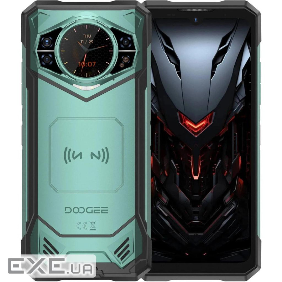 Смартфон Doogee S200X VIP 5G 6.72 12/512ГБ, 2SIM, 10100мА год, зелений (6923740293812)