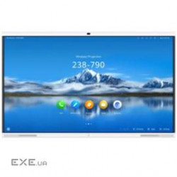 Huawei Monitor 02313HLS IdeaHub S 86" D-LED 4K Touchscreen 1080p Camera Jade White Retail
