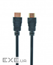 Кабель мультимедійний HDMI M to HDMI M 0.5m Cablexpert (CC-HDMI4-0.5M)